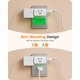 thumbnail image 3 of Adaptador de enchufe de pared LENCENT de 2 a 3 clavijas, 3 of 8