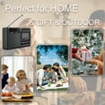 XHDATA Compact AM/FM/SW Stereo Radio, Portable MP3 Player with USB/TF ...