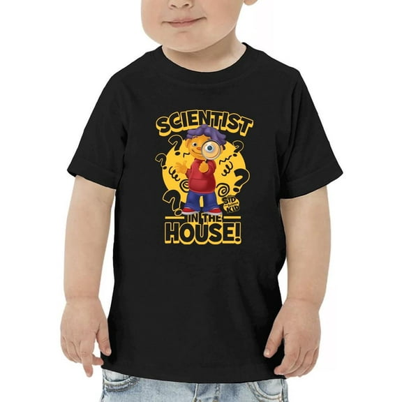 Scientist In The House - Sid the Science Kid Fun Character Graphic Toodler's T-shirt