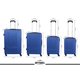 thumbnail image 3 of Set Maletas de Viaje Sky Travel Premium Policarbonato azul 4 Pzs 28 24 20 18 Pulgadas, 3 of 8