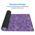 thumbnail image 3 of Pofeuu Lavender Flowers Print Mouse Pad,Rubber, Multipurpose Comfortable Waterproof Mousepad Desk Mat for Gamer Office Home, 3 of 8