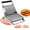 2pcs silver, variant on Schnitzel Press, Stainless Steel Meat Tenderizer for Beef Pork Steakļ¼silver