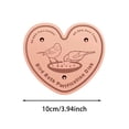 thumbnail image 2 of Outdor 1Pcs Bird Bath Disc Pure Copper Bird Bath Purification Disk 4Inch 0.7MM Thick Self Cleaning Design For Clean Water All Year Disks For Outdoor Birdbaths Bowls Founta, 2 of 5