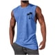 thumbnail image 1 of Hombres Sudadera Casual Cuello Redondo Tanque Deportivo sin Mangas, 1 of 4