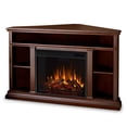 thumbnail image 1 of Real Flame Canada Cheminée Électrique d'Angle en Bois Massif de Churchill - Expresso Foncé, 1 of 12
