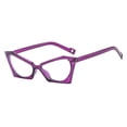 thumbnail image 5 of Office Vintage Blue Ray Blocking Optical Spectacle Eyeglass Ultralight PC Frame Eyewear Computer Goggles Square Eyeglasses Anti-Blue Light Glasses WHITE, 5 of 8