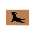 thumbnail image 1 of French Doormat for Dog Lovers Non- Large Entryway Rug Outdoor Indoor Welcome Mat, 1 of 4