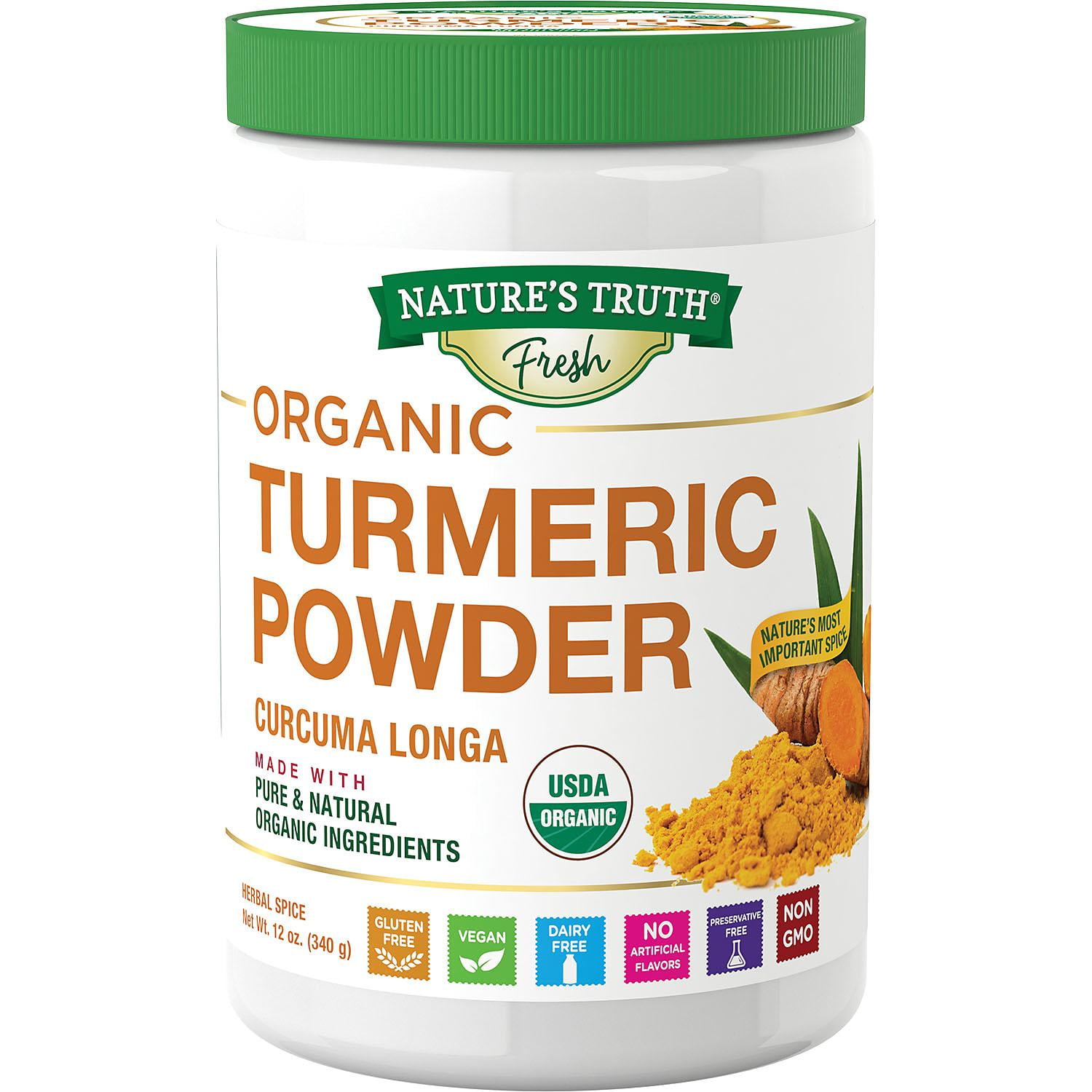 Nature's Truth Fresh Organic Turmeric Powder (12 oz.)