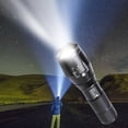 thumbnail image 2 of LED flashlight high lumen bright small flashlight brightness outdoor emergency flashlight, 2 of 7