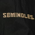 thumbnail image 6 of Men's Mitchell & Ness Black Florida State Seminoles Team 3.0 Anorak Half-Zip Hoodie, 6 of 6