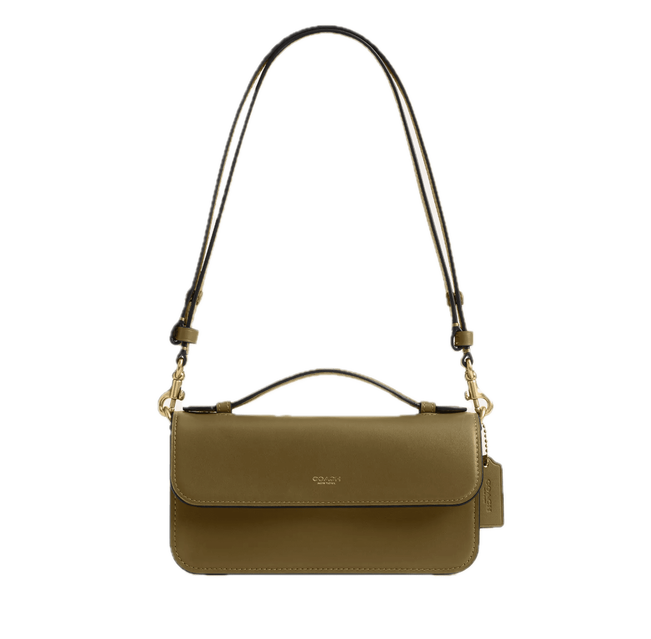 Coach Women's Anna Foldover Crossbody Clutch (Red) - Walmart.com