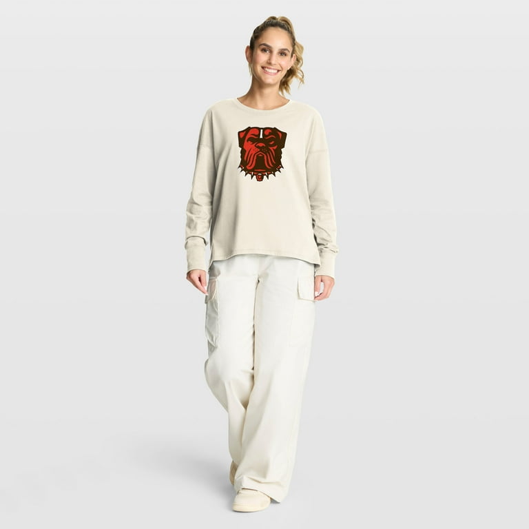 T-shirt à manches longues Nike Cleveland Browns Rétro Script