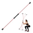 thumbnail image 1 of Graflsoa Red Detachable Fitness Vibration Rod with High Elastic Glass Fiber, Non-Slip Grip, and Deep Muscle Stimulation for Daily Workouts, 1 of 7
