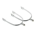 thumbnail image 4 of 1 Pair Zinc Alloy Horse Spurs Equestrian Riding Spurs Spurs Horse Riding Spurs for Men Silver, 4 of 8