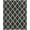 Dark Grey/Ivory, variant on SAFAVIEH Hudson Aline Plush Geometric Shag Area Rug, Grey/Ivory, 3' x 3' Square