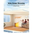 thumbnail image 6 of Better Homes & Gardens 23" Electric Ceramic Tower Heater, LED Display & Remote Storage, 6 of 22