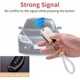 thumbnail image 3 of HSHDLDF pour Kia Key Fob Cover, Étui de Clé Compatible avec 2012-2014 Kia Soul Rio Remote Smart Key Protector, 3 of 6