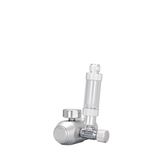 Régulateur de CO2 pour Aquarium DIY, Valve de Réglage Fin à 360°, Kit d'Électrovanne avec Compteur de Bulles, Valve de Réduction de Pression de Dioxyde de Carbone, Installation Facile