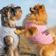 thumbnail image 6 of Pet 1 Pack Dog Shirt – Shirts For Small Dogs – Sleeveless Daddy’s Girl Dog Clothes – Breathable Summer Pet Apparel Stretchy And Stylish Puppy T Shirts, 6 of 9