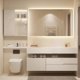 thumbnail image 3 of Large Nordic Modern Bathroom Cabinet Organizer Washbasin White Storage Cabinet Vanity Sink Meuble Salles De Bain Furniture My Lux Decor Round, 3 of 23