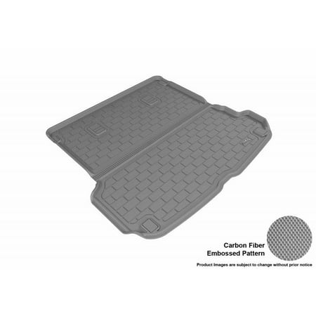 3d Maxpider 2016 Audi Q7 Carbon Fiber Embossed Pattern Cargo Liner