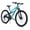 Green, variant on Mountain Bike 24 Inch, 21-Speed Mountain Bicycle with Full Suspension, Dual Disc Brakes, Carbon Steel Frame MTB Bike for Teenagers Adult Men Women, Green