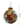 thumbnail image 1 of Christmas Tree Ornament Musical Note Acrylic Decoration With Satin Hanging Ribbon 1 pc, 1 of 6