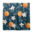 thumbnail image 2 of Yayeee Shower Curtain with Hooks 72"x72" Waterproof Fabric Bathroom Hanging Decor, Oranges Pattern, 2 of 5