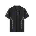 thumbnail image 7 of T Shirts for Men Plus Size Solid Color Crew Neck Casual Loose Tee Shirts Short Sleeve Big and Tall Mens Summer Outdoor Sport Tops, 7 of 7