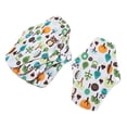 thumbnail image 1 of Serviettes Hygiéniques Lavables, Protège-Slip Réutilisable 5 Pcs Nettoyage Imperméable pour Grossesse B20,B24,B26, 1 of 7