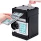 thumbnail image 1 of Hucha para niño y niña, hucha electrónica con protección de contraseña, caja de ahorro para billetes de cajero automático, caja de ahorro rodante, color negro JAMW Sencillez, 1 of 5