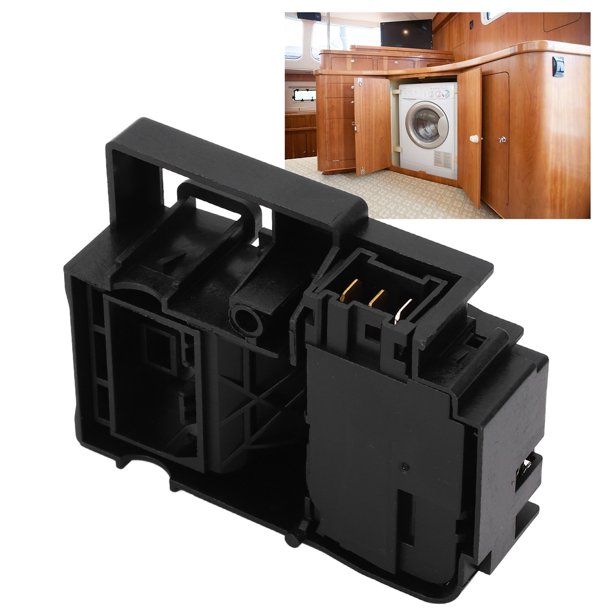Interruptor de Bloqueo de Liberación Rápida de Tapa, Interruptor de Bloqueo de Tapa de la Lavadora de Reemplazo 290d1580p001 Seguridad Mejorada para el Bloqueo de la Puerta