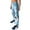 Blue, variant on Fjofpr Sale Deal Ripped Jeans for Women Plus Size Women Color Hole Low Waist Flares Fashion Pants Trouser