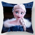 thumbnail image 1 of Funda de cojín de Frozen de Disney, figura de acción de Elsa, Anna, Princesa, de felpa corta, decorativa para el hogar, funda de almohada para sofá, 1 of 4
