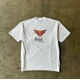 thumbnail image 3 of Camiseta de hombre Y2k, ropa urbana de verano Harajuku, estampado de gato naranja, clásica, de manga corta, ajustada, para mujer, 3 of 5