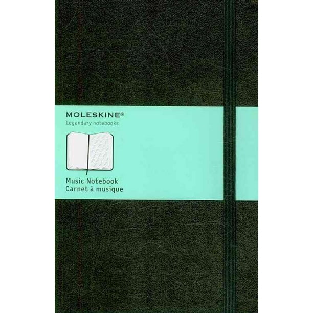 Moleskine Music Notebook, 8.5" x 5.5", Large