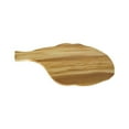 thumbnail image 1 of OLIVEWOOD LEAF-shape CUTTING BOARD Handle -- 16.8 x 8.7", 1 of 1