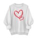 thumbnail image 1 of Camiseta de Moda de Cuello Redondo Casual de Manga Larga de las Mujeres para el Uso Diario, Suéter de Poliéster Suave, Blusa de Primavera de Invierno, 1 of 4