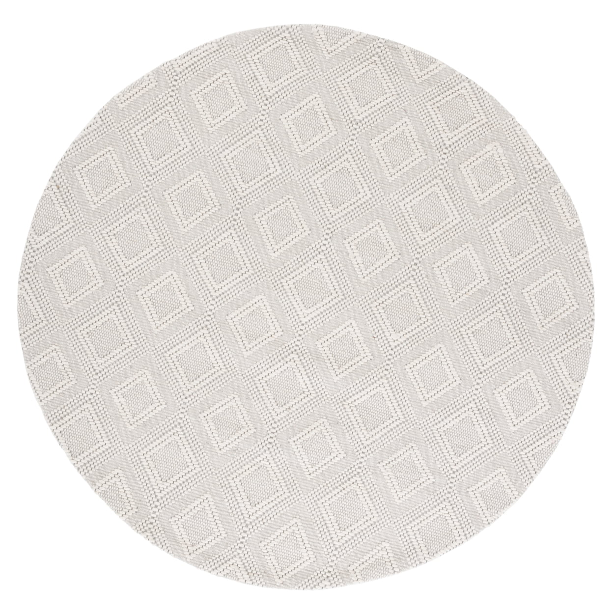 SAFAVIEH Marbella Kieron Diamond Area Rug, Ivory, 4' x 6'