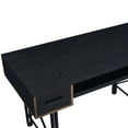thumbnail image 4 of ACME Settea Computer Desk in Black, 4 of 6