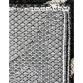 thumbnail image 7 of Unique Loom Decatur Collection Area Rug - Scroll (2' x 6' Runner Black/Ivory), 7 of 7