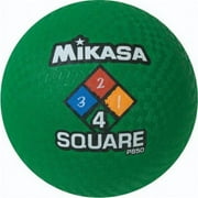 Olympia Sports BA165P Mikasa Four-Square Playground Ball - 8.5 in. (Green)
