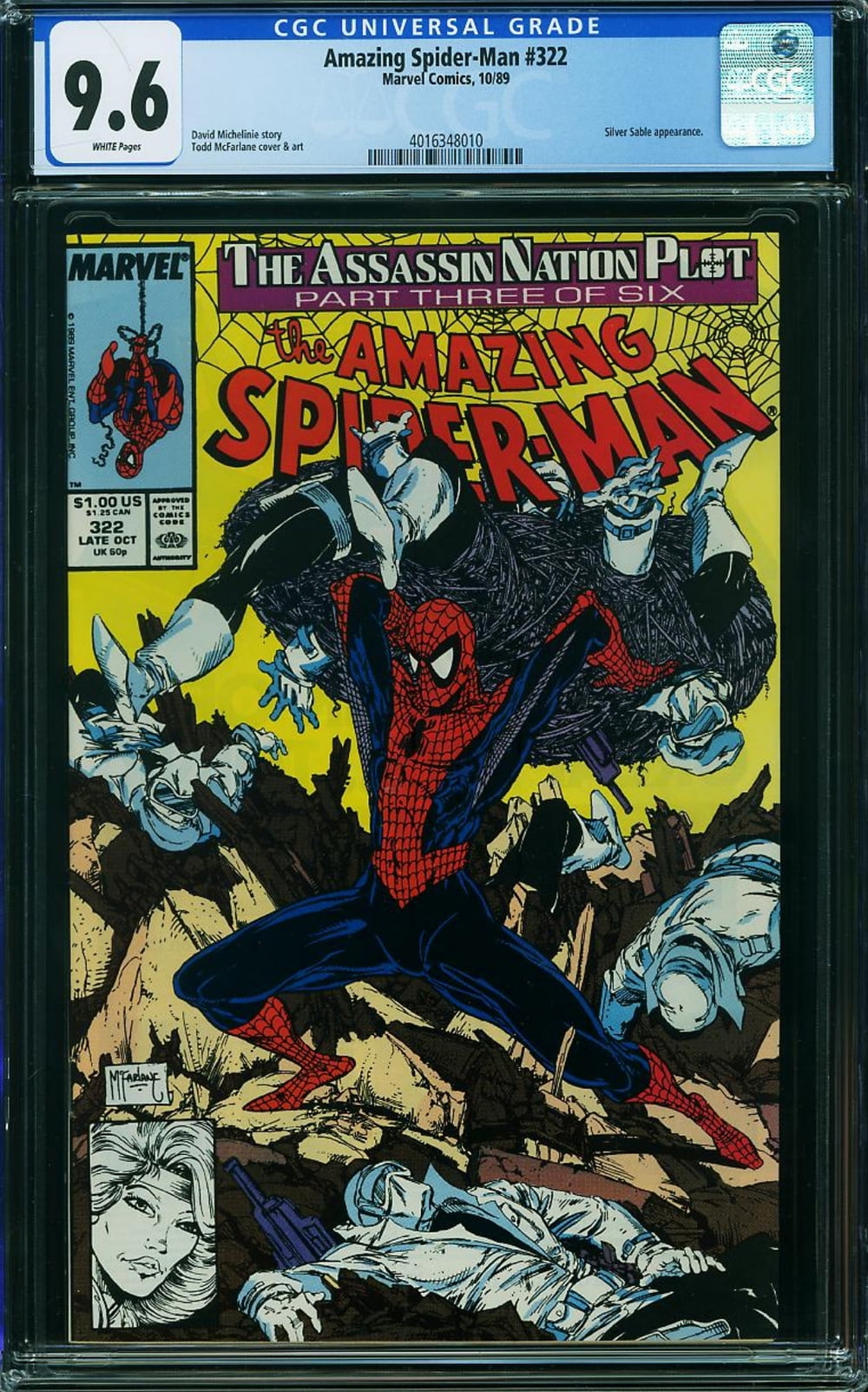 Cover of The Amazing Spider-Man #322