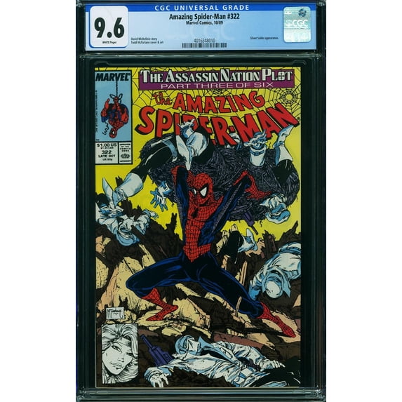 Amazing Spider-Man #322 - CGC 9.6 Comic Book