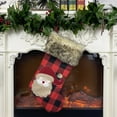 thumbnail image 2 of Gcvizuso Christmas Stockings, Clearance Christmas Decor, Christmas Gifts Tree Ornament Stocking Santa Claus Snowman Sock Decor, 2 of 2
