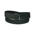 thumbnail image 1 of CTM®  Cotton Web Belt with Double D Ring Buckle (Women's Plus Size), 1 of 2