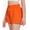 Orange, variant on AJGRHE Girls Athletic Shorts with Zipper Pockets Mesh Liner High Elastic Waisted Swim Trunk Volleyball Tennis Gym Sports Shorts 10-11 Years White