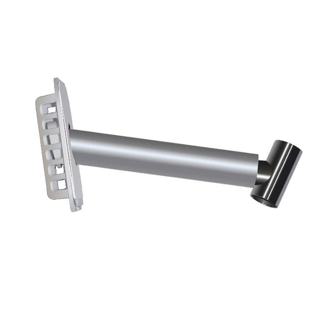 Smeta Gas Vent Kit for propane refrigerator accessories in caravan, motorhome, or camper. Includes a T-piece, aluminum tube, plastic vent cover, and alloy sealing plate. Designed for installation on the top of Smeta 3-way propane gas fridges to evacuate heat.
