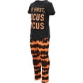 thumbnail image 2 of Girls Halloween Hocus Pocus Tie Dye Girls Legging Set (2Y, Black), 2 of 7