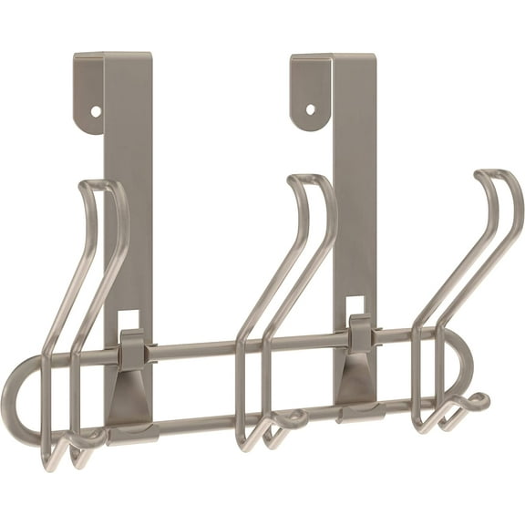 Franklin Brass OTDW03F-NIC Nickel Triple Over the Door Hook